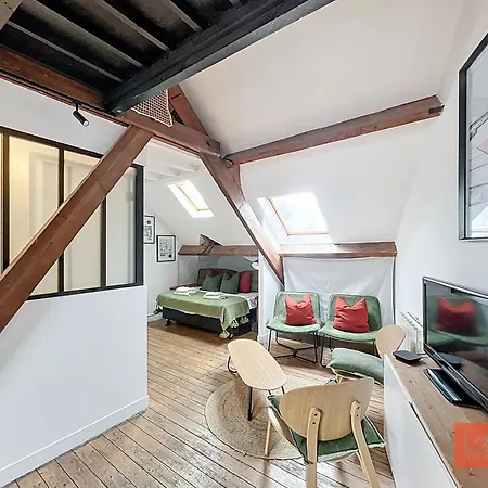 La Passerelle, Duplex Atypique De Charme Lägenhet