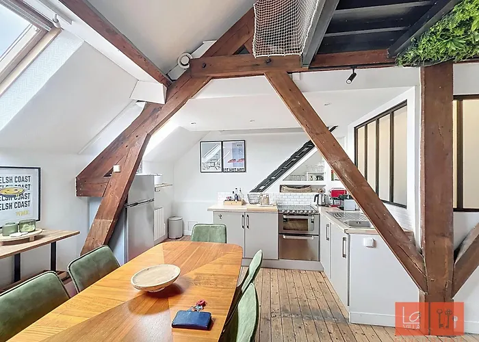 Lejlighed La Passerelle, Duplex Atypique De Charme *